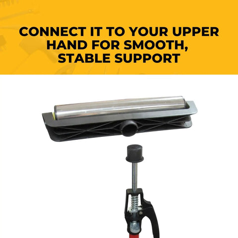 Heavy Duty Slick Rolling 12 Inch Wide Roller Top Platform For Long Workpieces Universal Fit For Third Hand Tool Stand System Tough As Nails Stainless Steel Build No Sweat Shop Floor Essential