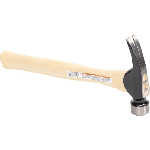 All American Trim Hammer, 16 Oz Finish Hammer With 14 Inch Straight Hickory Handle, Smooth Face, Built Tough For Finishing And Trim Work