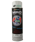 Front view of Gloss White MRO Industrial Enamel Spray Paint In 20 Fluid Ounces Two Pack Rugged Metal And Industrial Finish.