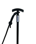 Beefy Shallow Water Anchor Pin Five Eighth Inch By Seven Foot With Stainless Steel Spike Tip And Removable T Handle In Black