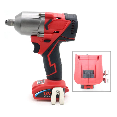 18V Cordless Half Inch Impact Wrench Brushless Beast, 500 FtLbs Peak Torque, Lightweight 3.9 Lbs, side view