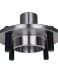 Front Wheel Hub And Bearing Assembly 518510 For Ford Focus 2000 To 2011 4 Lug Pattern Plug And Play Replacement visible in silver metal