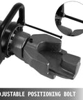 Adjustable positioning bolt on Portable Handheld Electric Rebar Bender With Pure Copper Motor for Builders and Contractors.