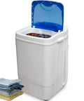Compact Portable Washer For Small Spaces Perfect For Apartments, Dorm Rooms, And Tiny Homes With 8.8 Lb Capacity, 250W