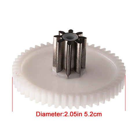 weelye Replacing Gears for RS390 Motor WW-3 WW-4 Gearbox, middle gear 8 small teeth, 50 big teeth, 2.05in diameter