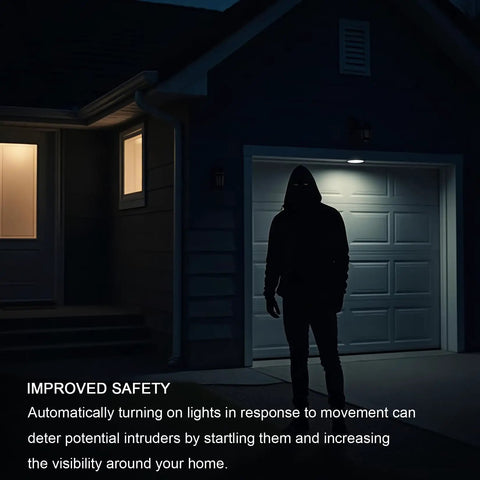 Motion Sensor LED Bulbs With 5500K Daylight No Hassle Auto On Off Lighting For Dusk To Dawn Security Motion Activated 13W 100W Equivalent E26 A19 Outdoor And Indoor 3 Pack Energy Saving at garage entry