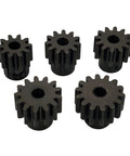 32P Pinion Gear For 3.175mm Shafts 10T 11T 12T 13T 14T Hardened Steel RC Car Upgrade Part For Brushless Motors Set of 5