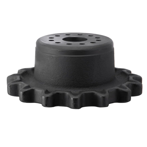 Heavy Duty Gear Drive Sprocket With 15 Teeth And 12 Bolts For Bobcat Skid Steer T180 T190 T550 T590, showing the sprocket's durable design and bolt holes.