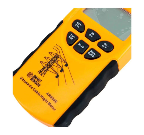 Non Contact Ultrasonic Cable Height Meter With Auto Temperature Compensation, Measures Height And Distance Up To 23 M, Switchable