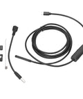 USB Endoscope Camera For Tough Industrial Inspections, 5.5mm Lens, 1/9 Inch Sensor, 70 Degree Viewing Angle, IP67 Waterproof, tools included
