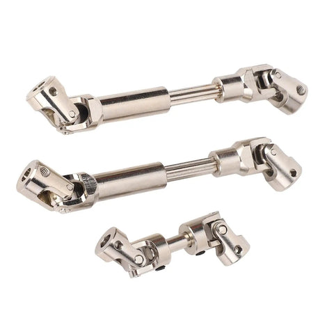 Universal 1/12 Scale RC Car Drive Shaft Axle Upgrade, Steel Transmission Joint For MN128 MN86 MN86S G500 With Hex Wrench