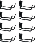 E Track Heavy Duty J Hook Hanger For Shovels And Long Handled Tools Durable Steel Tool Hanger 8-pack