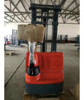 Heavy Duty Electric Walkie Stacker Pallet Jack Built Like A Beast For Smooth Warehouse Lifting and Quick Cargo Haulin Up to 1500kg lifting cardboard box.
