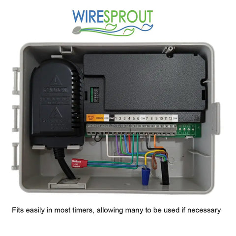 Fix Those Annoying Broken Sprinkler Wires Super Fast With This Awesome Multiplier Device Run Two Valves Independently On Just One Wire No Need To Dig Up Your Yard Compatible With Standard 24 Volt Controllers in a control box