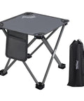 Lightweight Camping Stool Portable Folding Seat For Camping Hiking Fishing Beach Picnics And Travel With Carry Bag Grey Ultralight Durable