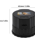 WiFi Enabled Telescope Camera Eyepiece With 256GB Storage for astrophotography, showing 65.6mm by 48mm dimensions and display.