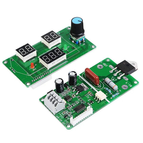 Beefed-Up Welding Controller With Digital Display, Pro-Grade Time Control 0-99 Cycles, Adjustable 30-99 Percent Weld Power