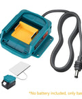 Rugged Heavy Duty Charging Station Power Cord With Inline Voltage Guard for BL1830 series, ABS material, compact design.