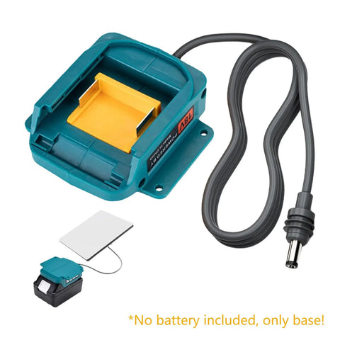 Rugged Heavy Duty Charging Station Power Cord With Inline Voltage Guard for BL1830 series, ABS material, compact design.