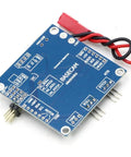 Top Shelf BGC 3.1 Brushless Gimbal Controller For FPV Drones Featuring 6050 PTZ Gyro Sensor and connectors on blue circuit board.