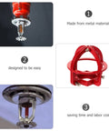 Tough As Nails Fire Sprinkler Head Guard Cover Designed For Flush Side Wall And Semi Recessed Systems To Shield Critical Plumbing From Accidental Bumps While Keeping Places Safe shown from different angles and applications.