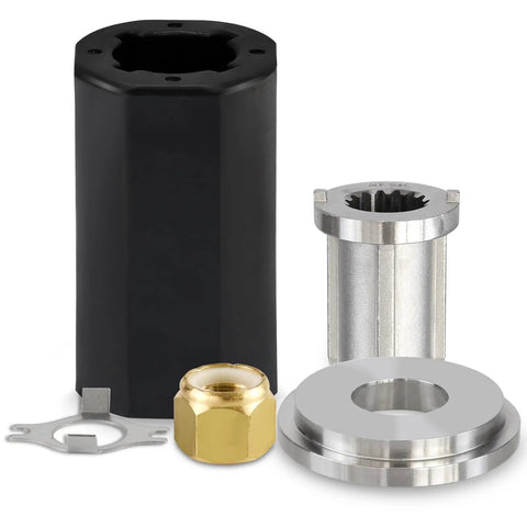 Flo Torq II Hub Kit For Outboard And Sterndrive Props Replacement, OEM 835257Q1 Compatible, Pro Grade, Fits 60 To 300HP Propellers, Mercury Mariner And Mercruiser Alpha One Bravo One Sterndrive Props