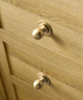 Dope Champagne Bronze Cabinet Knobs With Ribbed Backplate And Vintage Globe Drawer Pulls For DIY Furniture Restoration Solid Zinc Alloy