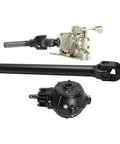 Beefy Reverse Transmission Gear Box With 720mm Drive Shaft And Differential Housing For 4WD Go Karts ATVs UTVs Quads Buggies And Golf Carts Fits 125cc Through 300cc Engines showing components