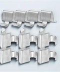 Heavy Duty Iron Cabinet Hardware Set Beefy Shelf Brackets And Peg Clips For Kitchen Bookcase And Shelving Units Rust Resistant