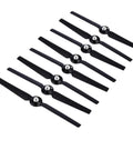 Four Pairs Propeller Blades A And B For Typhoon Q500 Q500M Q500 4K Drone Quad Copter Replacement Propeller Set, black, ABS material.