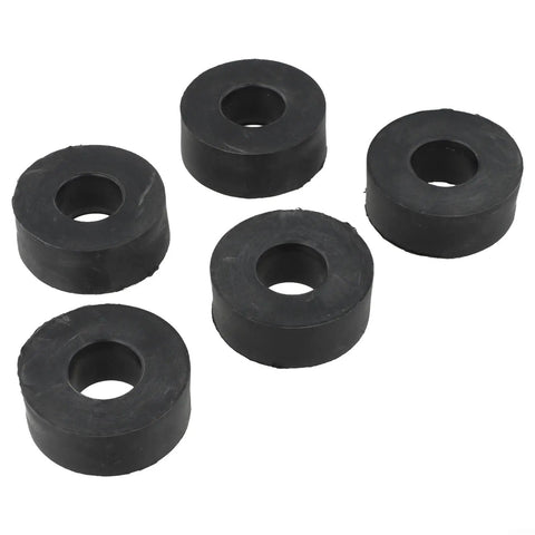 5 Pack Rubber Bumpers for Gym Equipment and Home Furniture with Quiet Shock Absorption and Anti Vibration Pads to Prevent Slippage
