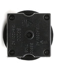 Compact Black Rotary Switch With Knob For Heavy Duty Dual Voltage 13A At 125V And 10A At 250V Four Position And Three Speed Settings
