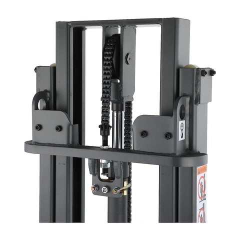 Heavy Duty Electric Counterbalanced Pallet Stacker Crushes Loads Up To 1200 Lbs With A Smooth Operator Design And Hassle Free Assembly For Your Shop Jobs Or Daily Warehouse Grind