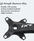 MTB Crankset 104 BCD Square Tapered 32 34 36 38T Chainring Options 170mm Or 175mm Arm Length Aluminum Black Red