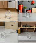 No Fuss Setup Fire Sprinkler Head Protector Cage Cover Clamps Fast Without Any Tools on workbench with tools and screws.