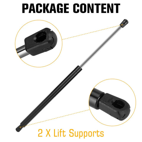Buick Enclave Hatch Lift Support Rear Liftgate Shocks 2008 2015 Tailgate Struts Gas Spring Rod 6165 2 Pack Replacement close-up