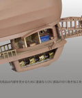 Laputa Castle in the Sky Tiger Moth Non Scale Plastic Model Kit detailing interior unpainted parts and frameworks
