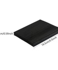 CNC Accordion Rubber Cover 16.5cm for Milling Machine stretchable dustproof PVC bellows guard, shown at 1.5cm folded height.