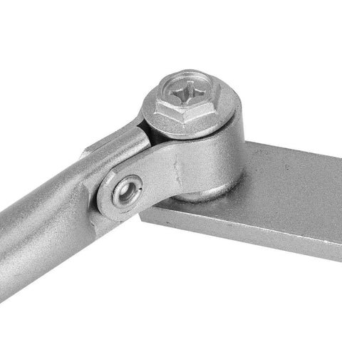 Close-up of Adjustable Hydraulic Door Closer For 25 To 35 Kg Doors, Fire Rated Overhead Mount With Bracket soft close mechanism