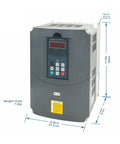 Beefy Variable Frequency Drive Inverter for CNC Machines 11KW or 15KW, 220V to 380V Multivoltage, Speed Control Made Easy, Plug And Play Setup, Smooth Startup, Durable 3 Phase Power for Precision Machining, 220V 15KW