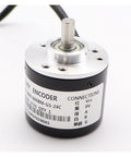 Two Phase Rotary Encoder With Optical Incremental Precision Plug And Play 400 Pulses Per Revolution 5 To 24V DC 1.5 Meter Cable
