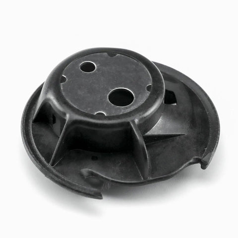 Premium Replacement Bobbin Case Compatible With Brother And Babylock Sewing Machines, black plastic, snap-on design, for precise thread control.