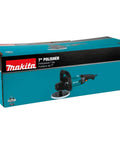 Box of 7-Inch Polisher With Pro Grade Variable Speed Dial, Constant Speed Under Load, Soft Start For Smooth Starts, And A Rubberized Loop Handle