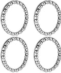Bike Headset Bearings Set Four Pieces Caged Bearings With Twenty Ball Bearings Each For One And One Eighth Inch Mountain MTB Bikes Smooth Rolling Durable Stainless Steel