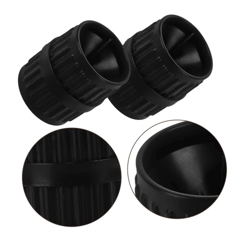 Portable Tubing Reamer Tools Inner Outer Deburring Beveling For Copper Pipes with compact design shown in black, close-up of edges