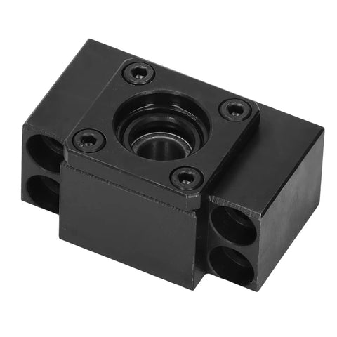 Rock Solid Carbon Steel Ball Screw Support Bearing 10mm Bore Fits SFU1605 SFU1204 CNC Machines Heavy Duty Fixed End Flange With Sealed Gasket Dead On Fit For Serious Custom Machine Setup
