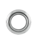 Pair Of M26x15 Front CV Shaft Axle Nuts Made From Heat Treated Steel For Honda Accord Civic CRV Odyssey Pilot Ridgeline And Accuras close-up view of hex nut