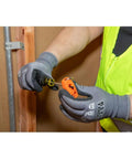 Worker using Eight Piece Precision Screwdriver Set With Magnetizer Made In USA Includes Phillips 0, 1, 2 And Slotted Sixteenth Inch