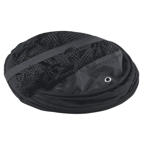 Folded Chip Shot Golf Chipping Net For Indoor And Outdoor Practice, Ultra Lightweight Collapsible Net With Built-In Targets