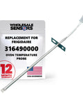 Oven Temperature Probe Sensor Replacement For 316490000 Compatible With OEM Style Installation Easy Plug And Play